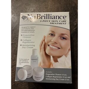 NuBrilliance 3 Piece Skin Care Treatment System New (Expired 2014) Nib